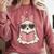 Ghost Reading Book Halloween Cat Lover Comfort Colors Sweatshirt Orchid Ghost Reading Book Halloween Cat Lover Comfort Colors Sweatshirt Orchid