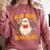 Ghost Reading Books Teacher Student Halloween Read More Book Comfort Colors Sweatshirt Orchid