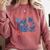 Girl Reading Book Summer Beach Vacation For Book Lover Comfort Colors Sweatshirt Orchid Girl Reading Book Summer Beach Vacation For Book Lover Comfort Colors Sweatshirt Orchid