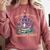 Girls Loves Dragon Books Fantasy Girls Kids Toddler Women Comfort Colors Sweatshirt Orchid