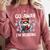 Go Away I'm Reading Book Reader Cute Fox Loves Books Comfort Colors Sweatshirt Orchid