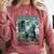 Godzilla Ocean Scene Comic Book Illustration Movie Monster Comfort Colors Sweatshirt Orchid