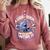A Good Book Is Out Of This World Shirt Astronaut Reading Comfort Colors Sweatshirt Orchid