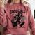 Good Girls Read Spicy Skeleton Book Club Comfort Colors Sweatshirt Orchid
