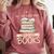 All The Good Men Are In My Books Romance Novel Comfort Colors Sweatshirt Orchid