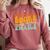 Groovy Born To Read Books Forced To Read Emails Reading Comfort Colors Sweatshirt Orchid
