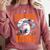 Halloween Book Lover Ghost Boo Pun Read More Boooks Comfort Colors Sweatshirt Orchid