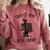 Halloween Skeleton Pun Book Lover Library Joke Comfort Colors Sweatshirt Orchid