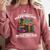 Happiness More Books Read Reading Librarian Men Women Kids Comfort Colors Sweatshirt Orchid