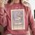 Hockey Romance Tarot Card Books Reader Cozy Reading Comfort Colors Sweatshirt Orchid