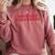 Hot Girls Read Books Book Lovers Comfort Colors Sweatshirt Orchid