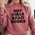 Hot Girls Read Books Lover Bookworm Librarian Book Reading Comfort Colors Sweatshirt Orchid