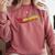Hot Wheels Comic Book Fire Logo Comfort Colors Sweatshirt Orchid