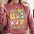 HUGvyn Happy 100 Days Of School Teacher Goose Preppy Books Comfort Colors Sweatshirt Orchid HUGvyn Happy 100 Days Of School Teacher Goose Preppy Books Comfort Colors Sweatshirt Orchid
