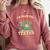 I'm From The 1900s This Is How We Texted Rotary Dial Phone Comfort Colors Sweatshirt Orchid