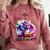 I'm A Book Dragon Not A Worm Comfort Colors Sweatshirt Orchid