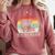 I'm Not Old I'm Classic Turntable Retro Nostalgia Comfort Colors Sweatshirt Orchid