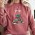 I'm Ok Read Book Reading Nerd Librarian Teacher School Comfort Colors Sweatshirt Orchid