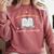 I'm In A Really Good Place Right Now In My Book Comfort Colors Sweatshirt Orchid