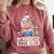 Introverted Book Club Reading Lover Cow Comfort Colors Sweatshirt Orchid