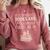 If It Involves Books & Pajamas Count Me In Cute Pajama Night Comfort Colors Sweatshirt Orchid