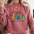 It's A Good Day To Read A Book Floral Book Lovers Librarian Comfort Colors Sweatshirt Orchid