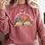 Its a Good Day To Read a Book Librarian Books Reading Floral Comfort Colors Sweatshirt Orchid