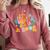 It’s A Good Day To Read A Book Reading Bookworm Reader Comfort Colors Sweatshirt Orchid