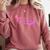 It's Too Nonfictiony Outside Bookish Comfort Colors Sweatshirt Orchid