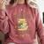 It's Not Hoarding If It's Books Book Lover Graphic Comfort Colors Sweatshirt Orchid