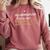 Jolabokaflod Because Books And Hot Chocolate Comfort Colors Sweatshirt Orchid