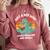 Just A Boy Who Loves Dragons And Books Kids Toddler Baby 5T Comfort Colors Sweatshirt Orchid