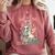 Just a Girl Who Loves Books And Dragons Book Dragon Lover Comfort Colors Sweatshirt Orchid