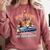 Just a Girl Who Loves Cats And Books Kitties Pet Art Lover Comfort Colors Sweatshirt Orchid