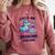 Just A Girl Who Loves Dragons And Books Lover Reading Book Comfort Colors Sweatshirt Orchid