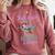 Just a Girl Who Loves Sloths And Books Comfort Colors Sweatshirt Orchid Just a Girl Who Loves Sloths And Books Comfort Colors Sweatshirt Orchid