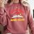 Just One More Book Club Bookish Hippie Comfort Colors Sweatshirt Orchid