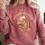Just One More Chapter Book Lover Bookish Reading Skeleton Comfort Colors Sweatshirt Orchid