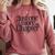 Just One More Chapter Book Lover Quote Reading Comfort Colors Sweatshirt Orchid