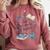 Just One More Chapter Book Lover Reading Quote Comfort Colors Sweatshirt Orchid