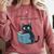 Just One More Chapter Bookworm Cat Book Lover Comfort Colors Sweatshirt Orchid Just One More Chapter Bookworm Cat Book Lover Comfort Colors Sweatshirt Orchid