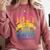 JUST ONE MORE CHAPTER Fun Reading Book Lover Comfort Colors Sweatshirt Orchid