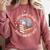 I Just Want To Read Books And Pet Cats Cat And Book Comfort Colors Sweatshirt Orchid