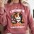 Kawaii Feline Book Reading Read Books Pet My Calico Cat Men Women Comfort Colors Sweatshirt Orchid