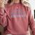 Be Kind Drink Water Read Books Comfort Colors Sweatshirt Orchid