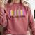 If You Know You Know 6 7 Reading Books Lovers Comfort Colors Sweatshirt Orchid