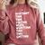 Do You Know The Muffin Man DYKTMM Nostalgia Quote Comfort Colors Sweatshirt Orchid