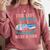 THIS LADY Will Never Own Enough BOOKS & YARN Comfort Colors Sweatshirt Orchid THIS LADY Will Never Own Enough BOOKS & YARN Comfort Colors Sweatshirt Orchid