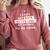 I Left My Book Boyfriend At Home To Be Here Comfort Colors Sweatshirt Orchid