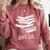 Let's Get Lit Books Comfort Colors Sweatshirt Orchid